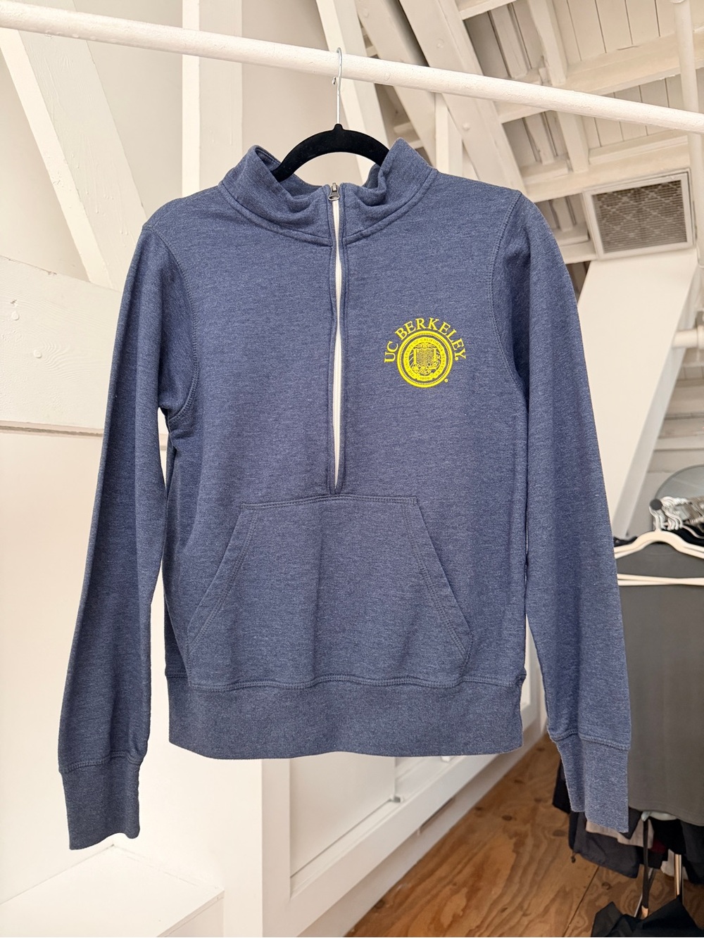 UC Berkeley Blue Half-Zip Pullover Sweatshirt
